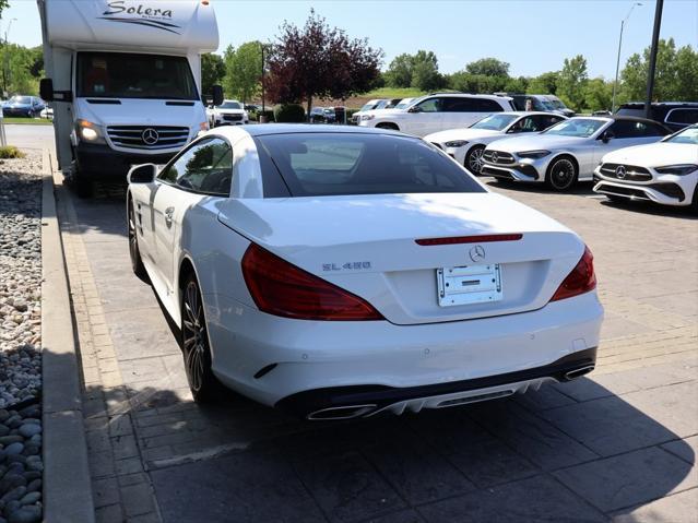 used 2018 Mercedes-Benz SL 450 car, priced at $47,990
