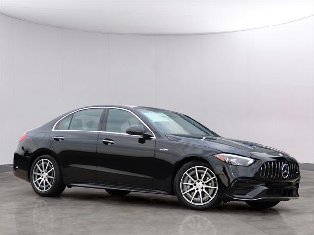 new 2024 Mercedes-Benz AMG C 43 car, priced at $65,025