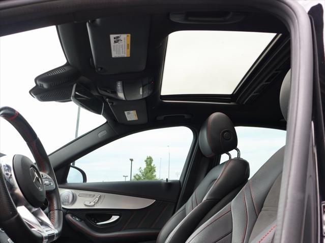 used 2021 Mercedes-Benz AMG C 43 car, priced at $47,990