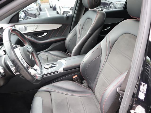 used 2021 Mercedes-Benz AMG C 43 car, priced at $47,990