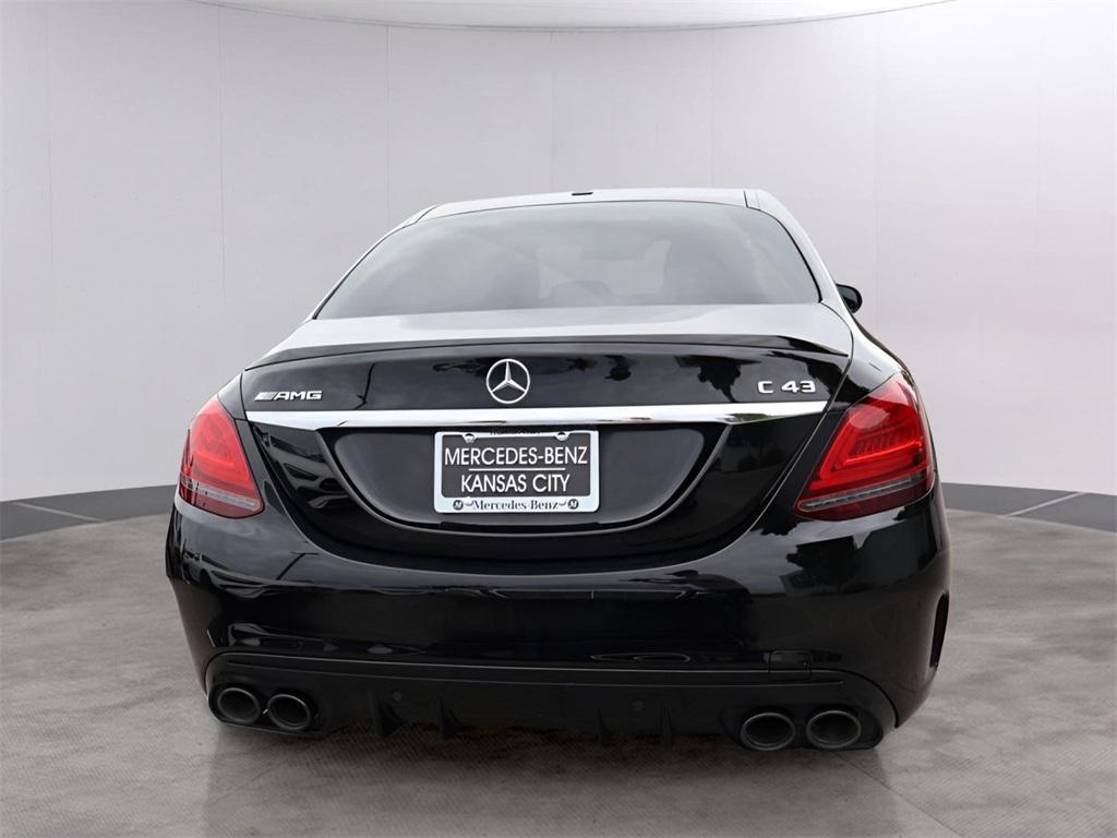 used 2021 Mercedes-Benz AMG C 43 car, priced at $47,990