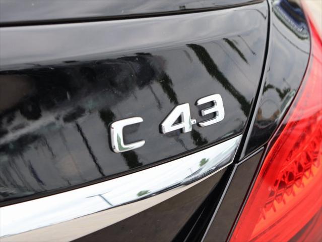 used 2021 Mercedes-Benz AMG C 43 car, priced at $47,990