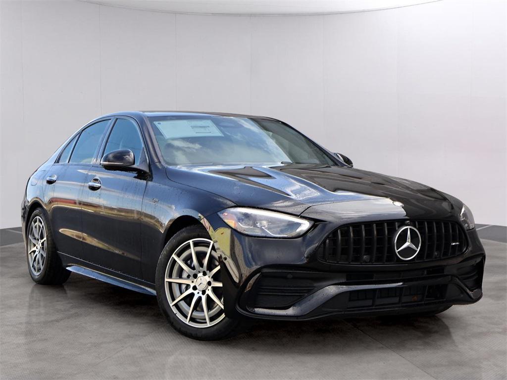 new 2025 Mercedes-Benz AMG C 43 car, priced at $66,800