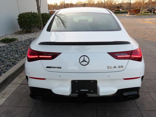 new 2025 Mercedes-Benz AMG CLA 35 car, priced at $65,415