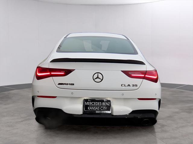 new 2025 Mercedes-Benz AMG CLA 35 car, priced at $65,415