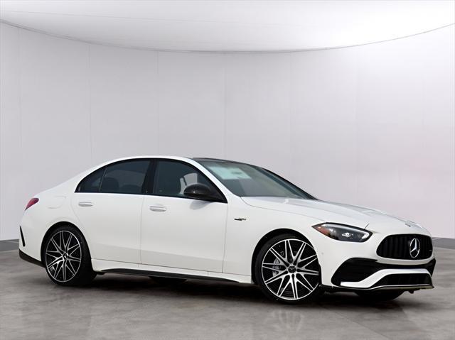 used 2024 Mercedes-Benz AMG C 43 car, priced at $63,990