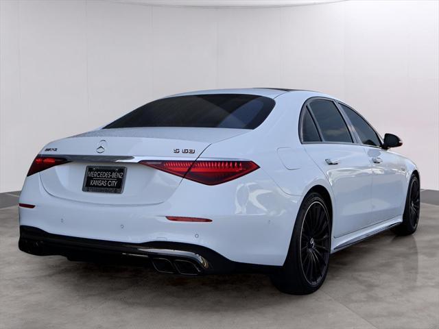 new 2025 Mercedes-Benz AMG S 63 E car, priced at $210,345