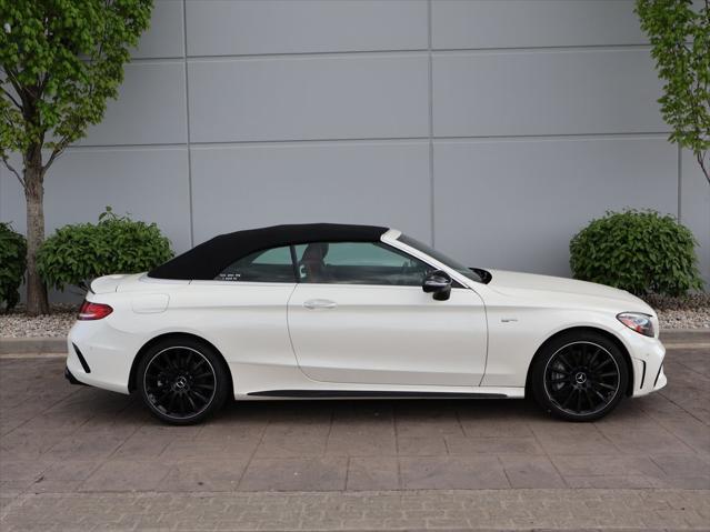 used 2021 Mercedes-Benz AMG C 43 car, priced at $45,990