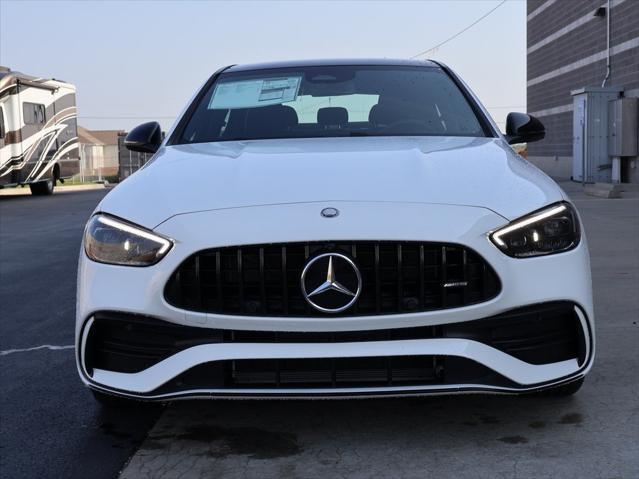 new 2025 Mercedes-Benz AMG C 43 car, priced at $71,455