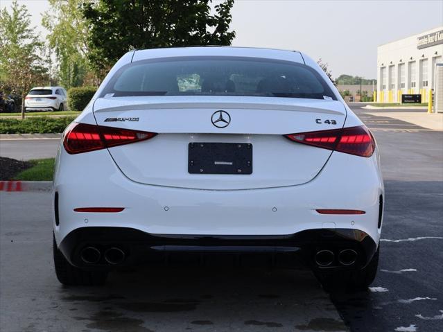 new 2025 Mercedes-Benz AMG C 43 car, priced at $71,455