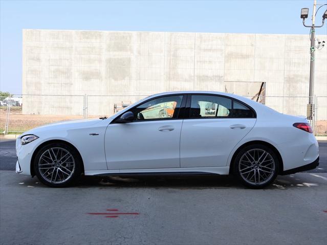 new 2025 Mercedes-Benz AMG C 43 car, priced at $71,455