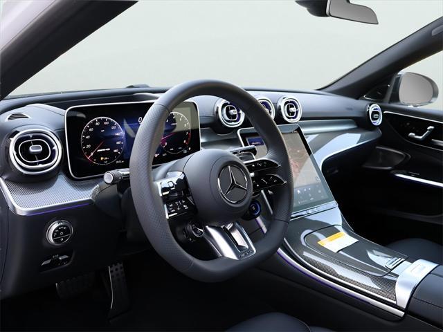 new 2025 Mercedes-Benz AMG C 43 car, priced at $71,455
