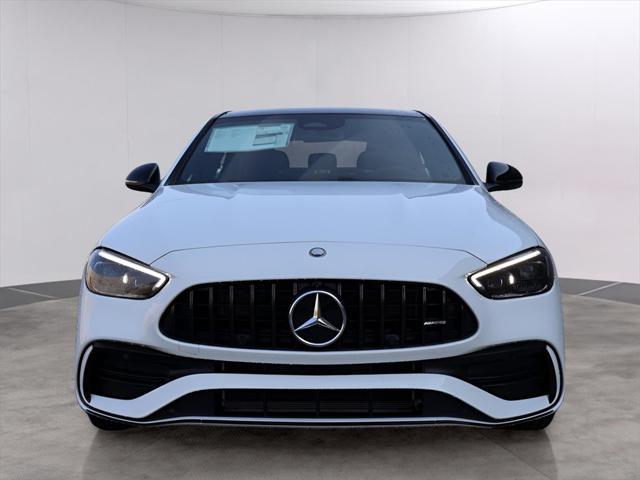 new 2025 Mercedes-Benz AMG C 43 car, priced at $71,455