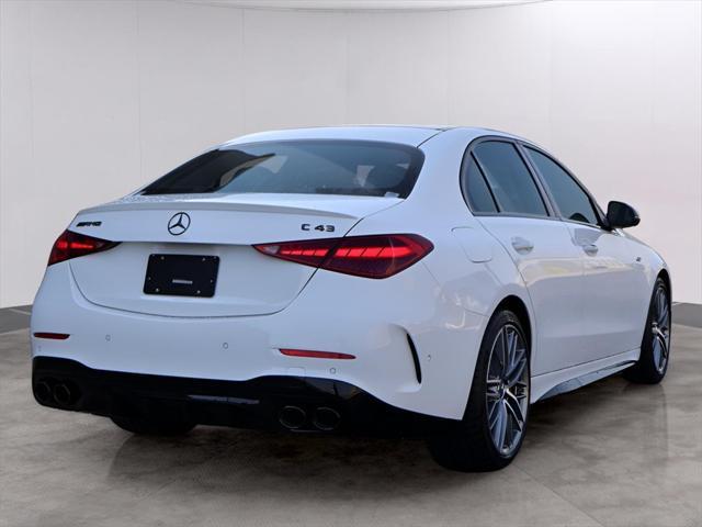 new 2025 Mercedes-Benz AMG C 43 car, priced at $71,455
