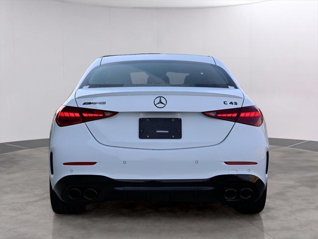 new 2025 Mercedes-Benz AMG C 43 car, priced at $71,455