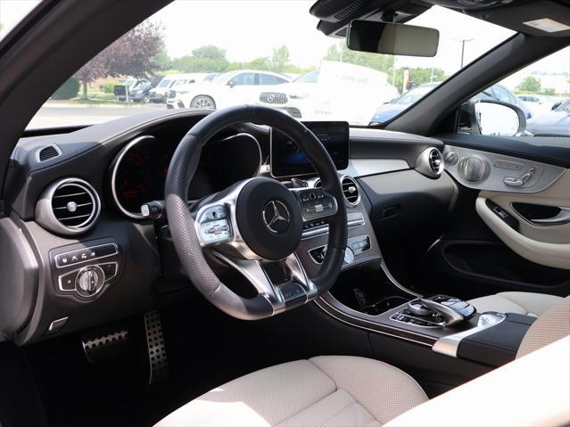 used 2023 Mercedes-Benz AMG C 43 car, priced at $62,990