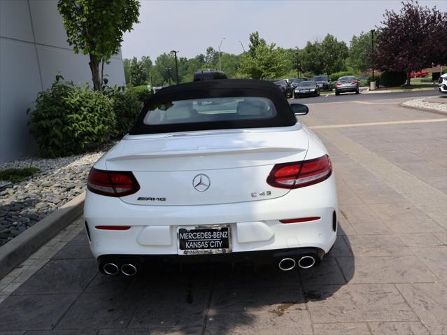 used 2023 Mercedes-Benz AMG C 43 car, priced at $62,990
