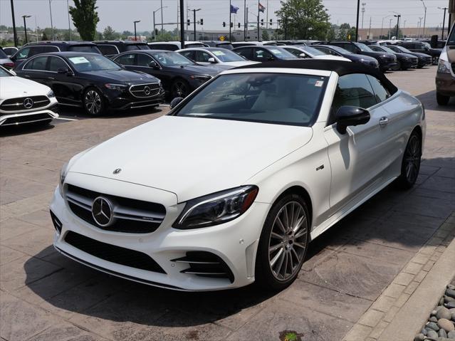 used 2023 Mercedes-Benz AMG C 43 car, priced at $62,990