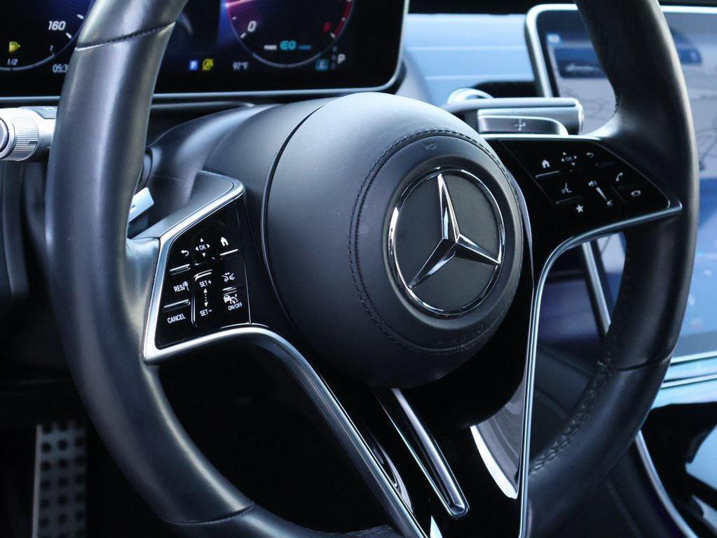 used 2022 Mercedes-Benz S-Class car, priced at $79,990