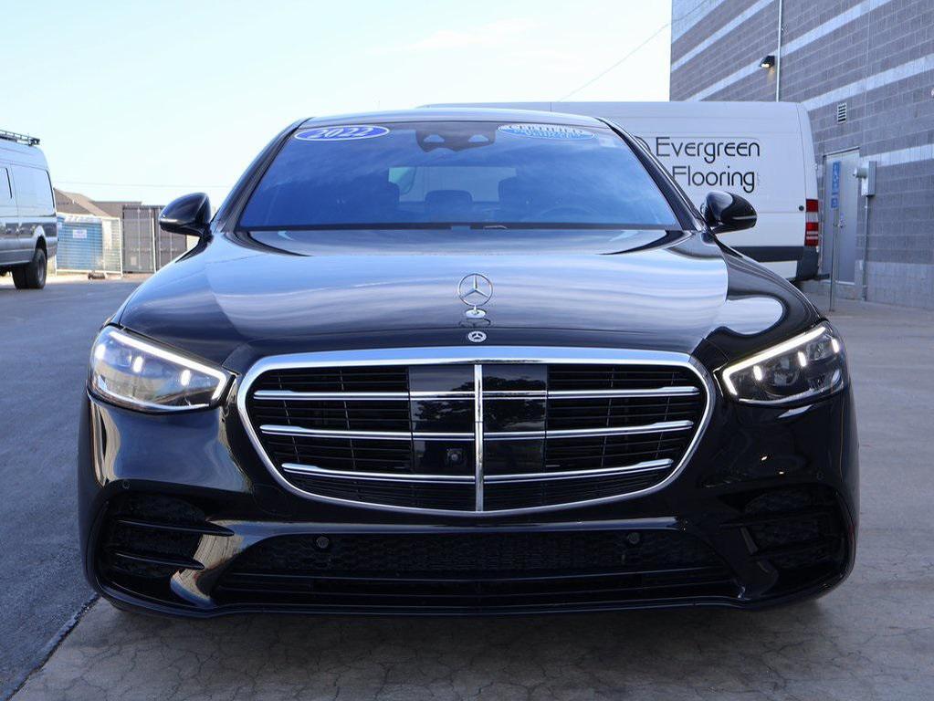 used 2022 Mercedes-Benz S-Class car, priced at $79,990