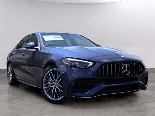 new 2025 Mercedes-Benz AMG C 43 car, priced at $68,955