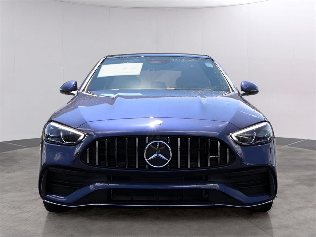 new 2025 Mercedes-Benz AMG C 43 car, priced at $68,955