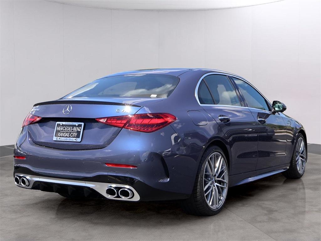 new 2025 Mercedes-Benz AMG C 43 car, priced at $68,955