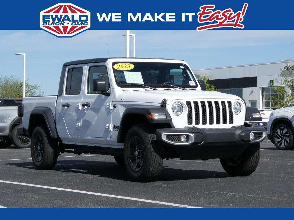 used 2023 Jeep Gladiator car, priced at $29,425