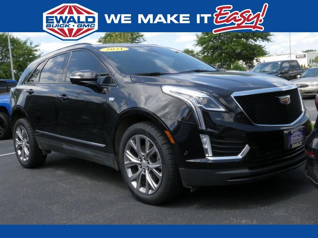 used 2021 Cadillac XT5 car, priced at $28,997
