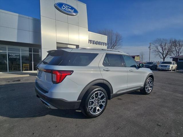 new 2025 Ford Explorer car, priced at $57,995