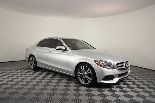 used 2018 Mercedes-Benz C-Class car, priced at $18,995