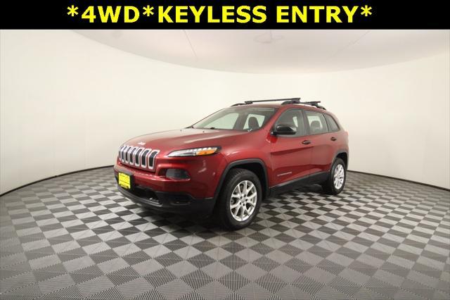 used 2016 Jeep Cherokee car, priced at $10,995