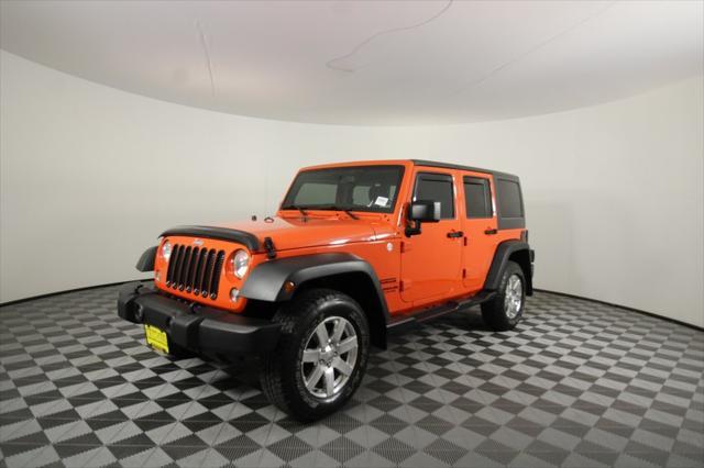 used 2015 Jeep Wrangler Unlimited car, priced at $23,995