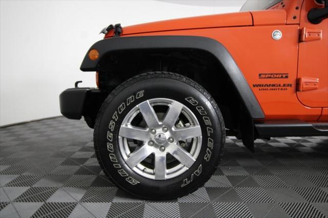 used 2015 Jeep Wrangler Unlimited car, priced at $23,995