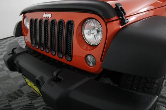 used 2015 Jeep Wrangler Unlimited car, priced at $23,995