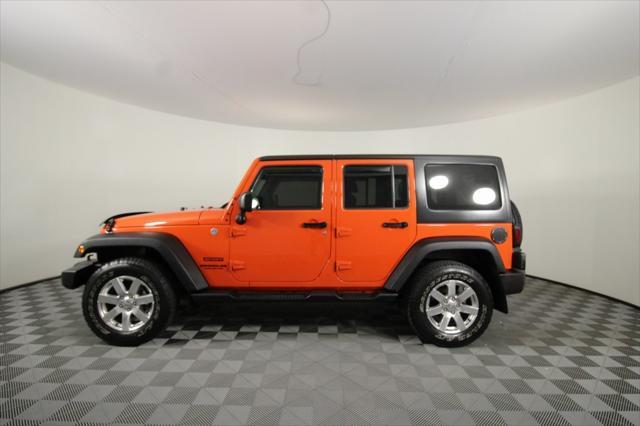 used 2015 Jeep Wrangler Unlimited car, priced at $23,995