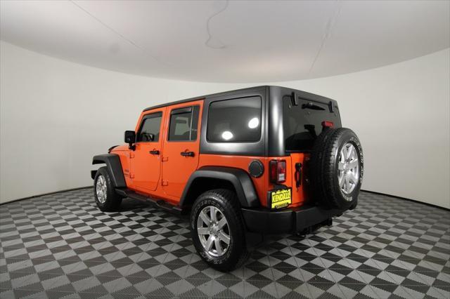 used 2015 Jeep Wrangler Unlimited car, priced at $23,995