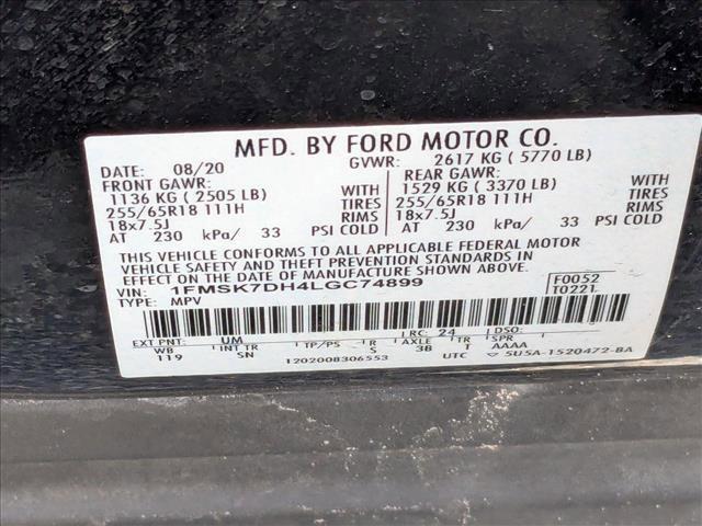 used 2020 Ford Explorer car, priced at $20,492