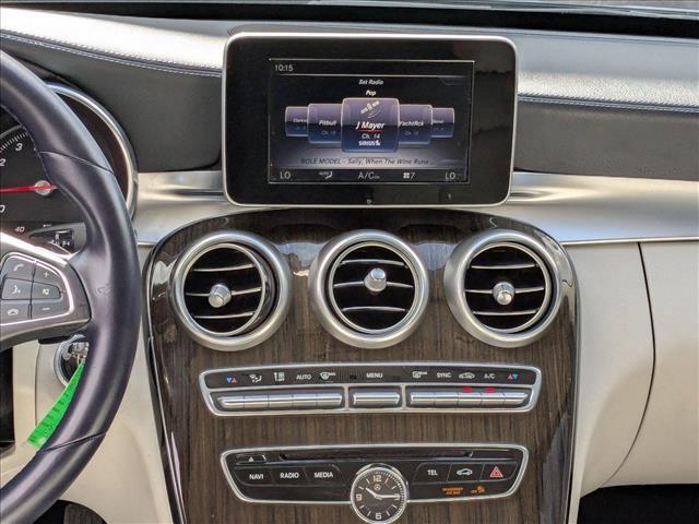 used 2017 Mercedes-Benz C-Class car, priced at $14,993