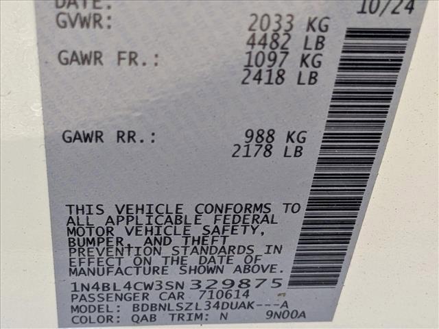 used 2025 Nissan Altima car, priced at $27,492