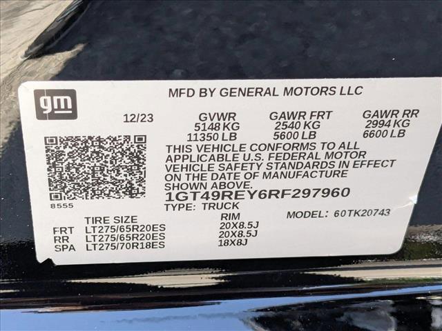 used 2024 GMC Sierra 2500 car, priced at $74,499