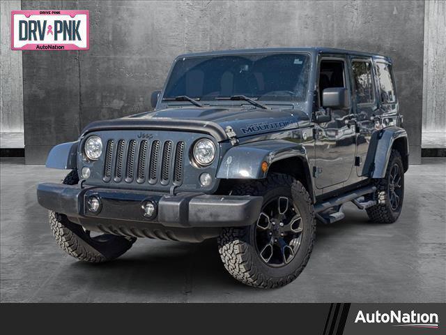 used 2017 Jeep Wrangler Unlimited car, priced at $28,451