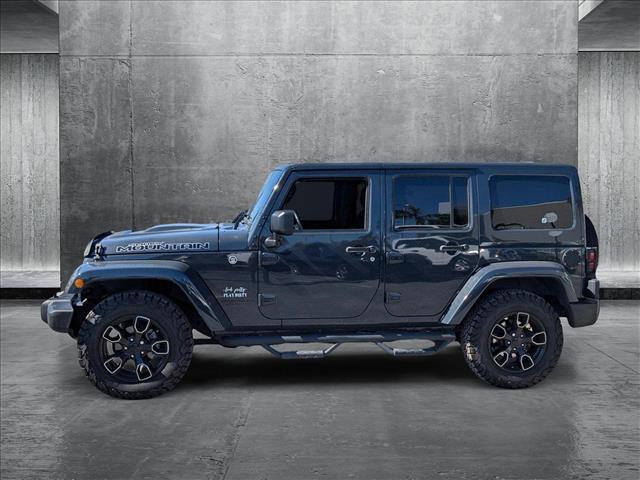 used 2017 Jeep Wrangler Unlimited car, priced at $28,451