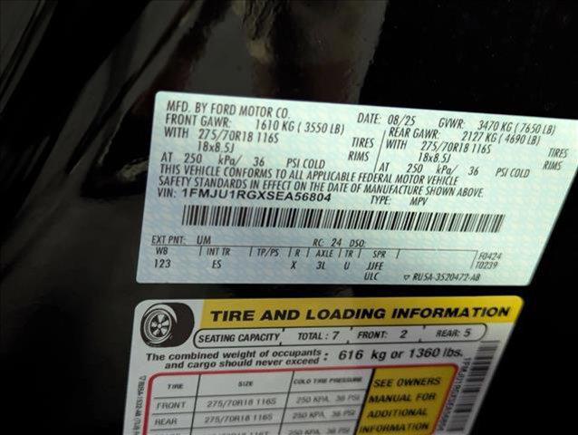new 2025 Ford Expedition car, priced at $84,650