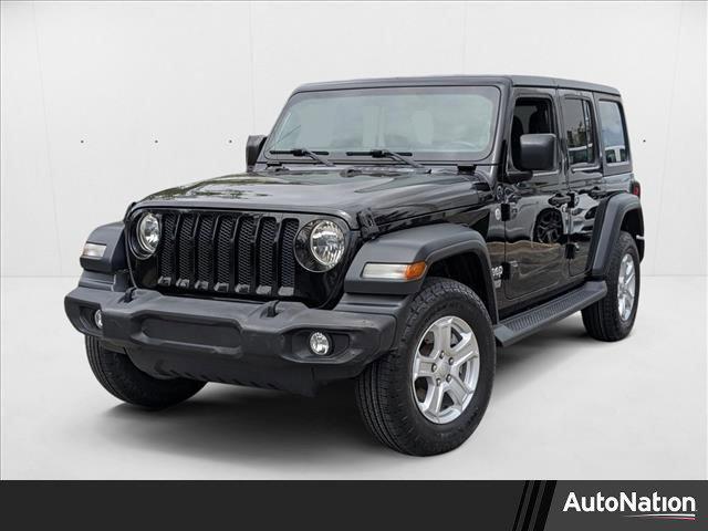 used 2018 Jeep Wrangler Unlimited car, priced at $19,493
