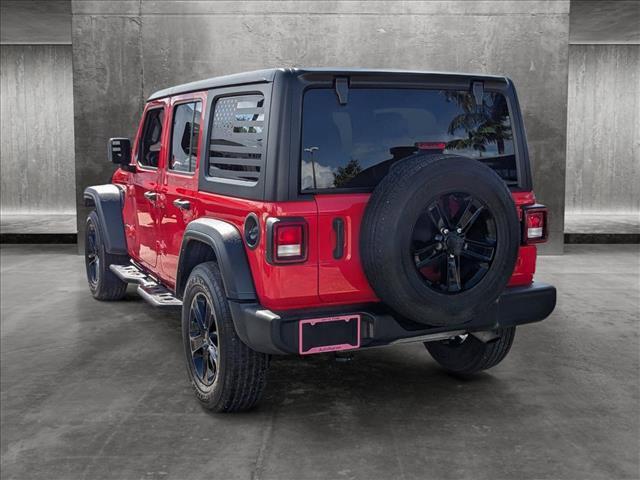 used 2022 Jeep Wrangler Unlimited car, priced at $31,494