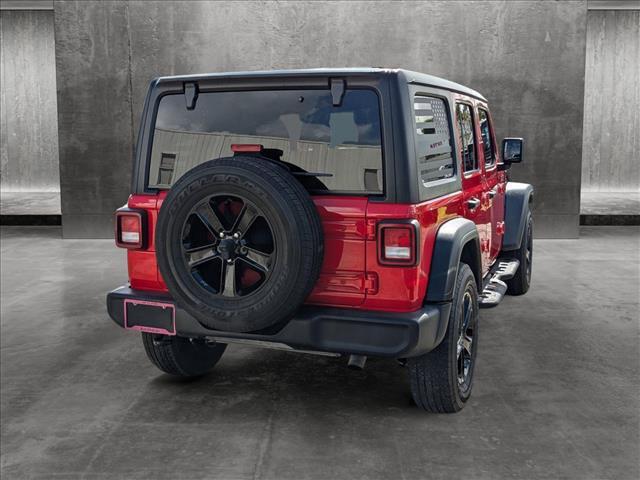 used 2022 Jeep Wrangler Unlimited car, priced at $31,494