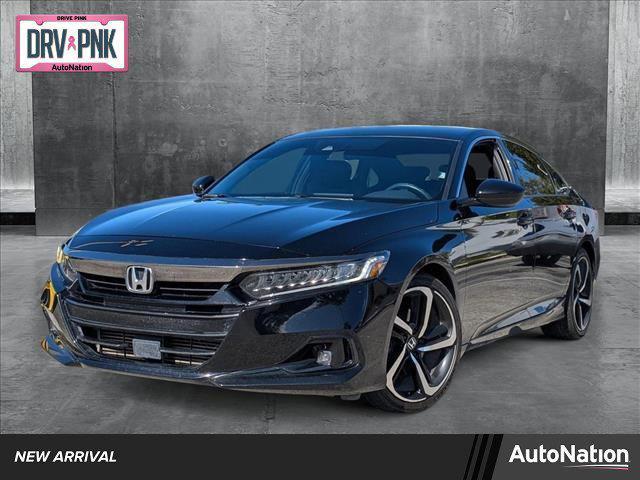 used 2021 Honda Accord car, priced at $19,124