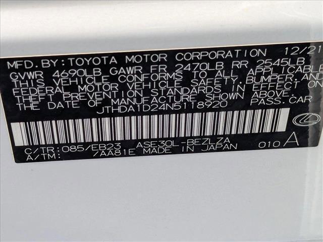 used 2022 Lexus IS 300 car, priced at $28,992