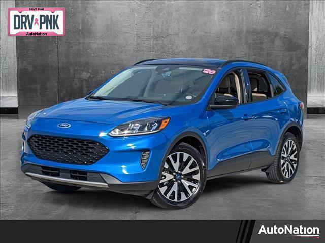 used 2020 Ford Escape car, priced at $18,246